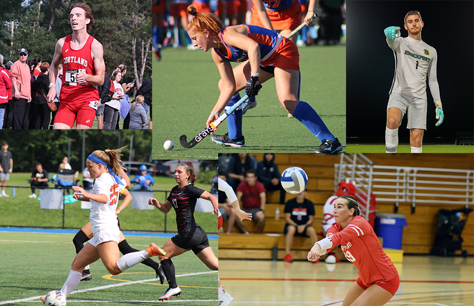 Five SUNYAC Student-Athletes Tabbed 2023 Fall SUNY Scholar Athletes of the Year