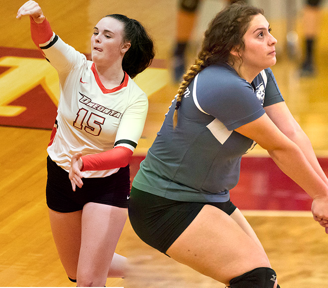 Culeton and Magallon selected as SUNYAC Volleyball Athletes of the Week
